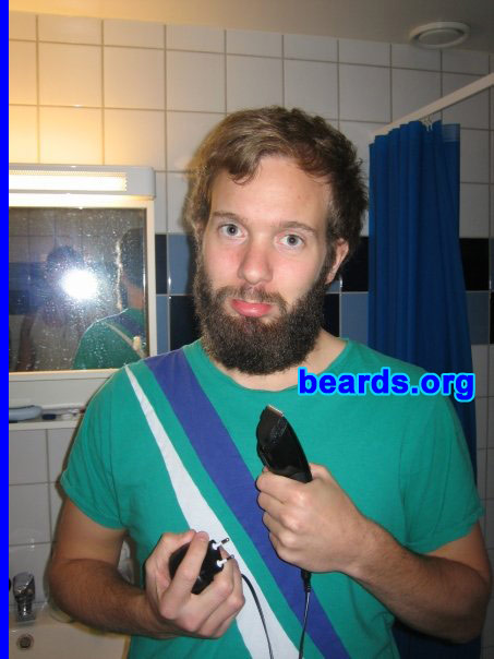Viktor A.
I am a dedicated, permanent beard grower.

Comments:
I grew my beard because I like it so much! I am going to, for the first time, grow my beard for a year. I hope I can do it!

How do I feel about my beard? Good!
Keywords: full_beard