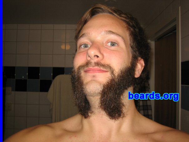 Viktor A.
I am a dedicated, permanent beard grower.

Comments:
I grew my beard because I like it so much! I am going to, for the first time, grow my beard for a year. I hope I can do it!

How do I feel about my beard? Good!
Keywords: mutton_chops
