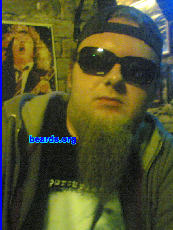 Ondro
Bearded since: 2001.  I am a dedicated, permanent beard grower.

Comments:
I grew my beard because I always wanted to have a beard.

How do I feel about my beard?  It is marvelous! :D:D
Keywords: goatee_only