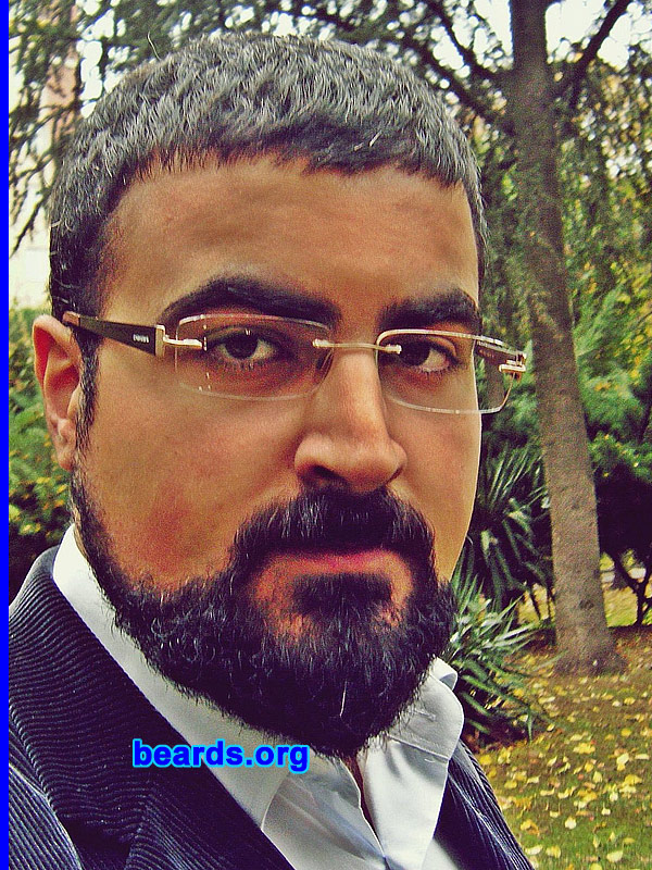 Murat E.B.
Bearded since: 2008. I am an occasional or seasonal beard grower.

Comments:
Why did I grow my beard? Because I like to have a bearded face in winter. So I am letting it grow up 'til spring.

How do I feel about my beard? Great.  Just great.
Keywords: Turkey full_beard