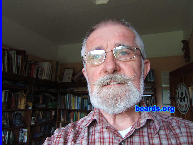 Alan
Bearded since: 1958?  I am a dedicated, permanent beard grower.

Comments:
I grew my beard because I don't believe in shaving.  It's not natural for a man. Men were meant to be hairy faced.

How do I feel about my beard? Love it.
Keywords: full_beard