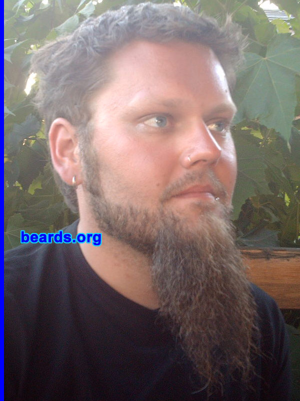 Andy U.
Bearded since: 1999.  I am a dedicated, permanent beard grower.

Comments:
I grew my beard for the love of all things bearded. It would be a lie if if I said I wasn't influenced by Dimebag Darrell's mighty pink goatee.

How do I feel about my beard?  Great. I love it when people tell me to shave it off and I laugh in their faces.
Keywords: full_beard