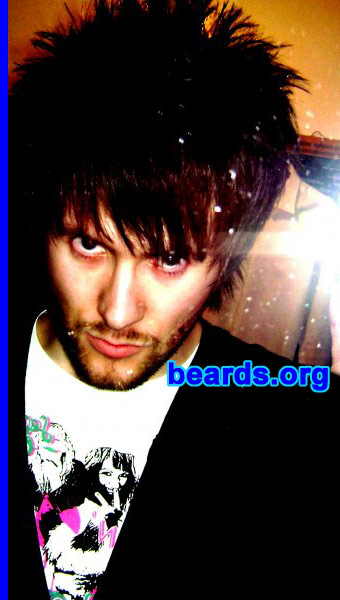 Andrew
Bearded since: 2007.  I am an experimental beard grower.

Comments:
I grew my beard to cover my ugly face.

How do I feel about my beard?  Can't live without it.
Keywords: full_beard