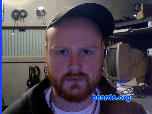 Aldo
Bearded since: 1999.  I am an occasional or seasonal beard grower.

Comments:
I grew my beard because I had never done the four-weeks-straight big daddy beard.

How do I feel about my beard? Ginger as...
Keywords: full_beard