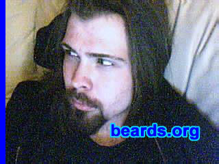 A.P.
Bearded from 2007 to 2008 (R.I.P.).  I am an experimental beard grower.

Comments:
I grew my beard because I couldn't be bothered to make an effort with my looks anymore. LOL.

How do I feel about my beard?  Very good. Easy to intimidate people.
Keywords: goatee_mustache