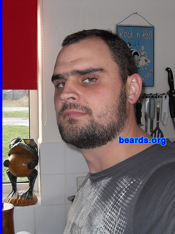 Andrew H.
Bearded since: 2010.  I am an experimental beard grower.

Comments:
I grew my beard as an experiment.

How do I feel about my beard?  Cool.  I love it.  But my wife's not so keen.
Keywords: full_beard