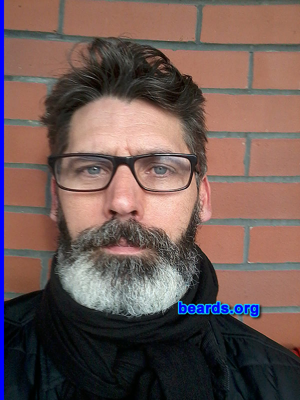 Adrian S.
Bearded since: 2012. I am a dedicated, permanent beard grower.

Comments:
Why did I grow my beard?  I wanted to see how I would look.

How do I feel about my beard? Wouldn't be with out it. I like everything about it 
Keywords: full_beard