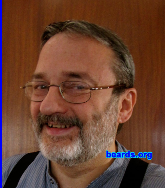 Bernie
Bearded since: 1985. I am a dedicated, permanent beard grower.

Comments:
I first grew my beard in 1985 for fun, because I wanted to try and see what I would look like with one.

How do I feel about my beard? I feel great.  Love the way it feels, looks, and makes me feel.  My beard is not an item I use to hide myself, but a fashion statement.  I'm bearded simply because I like the way I look.
Keywords: full_beard