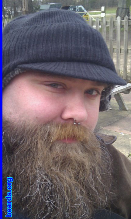 Chris
Bearded since: 1997. I am a dedicated, permanent beard grower.

Comments:
I grew my beard because it looks great on me and it looks hot.

How do I feel about my beard?  I LOVE it, especially when I condition it and it's all soft and stroke-able.
Keywords: full_beard