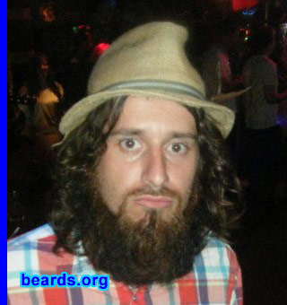 Craig K.
Bearded since: 2011. I am an experimental beard grower.

Comments:
I grew my beard so that I could deter local, undesirable women. However it had the opposite effect and beautiful women from all over the world would queue to feel the length of my beard. Unfortuantely I recently lost it because my lady at the time did not approve of the size of it and I sold out like a fool.  However, it is now on its way back and is going to be bigger and better than last time.

How do I feel about my beard? I really loved my beard. I do not feel the same without it.  I feel naked and less powerful in every area of life. I can't wait to get it back. I have vowed never to trim my beard for any woman ever again.
Keywords: full_beard