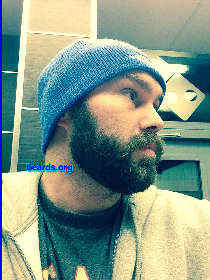 Chris M.
Bearded since: 2002. I am a dedicated, permanent beard grower.

Comments:
Why did I grow my beard? Love having a beard! You can always experiment!

How do I feel about my beard? Gives me an indescribable authority! 
Keywords: full_beard