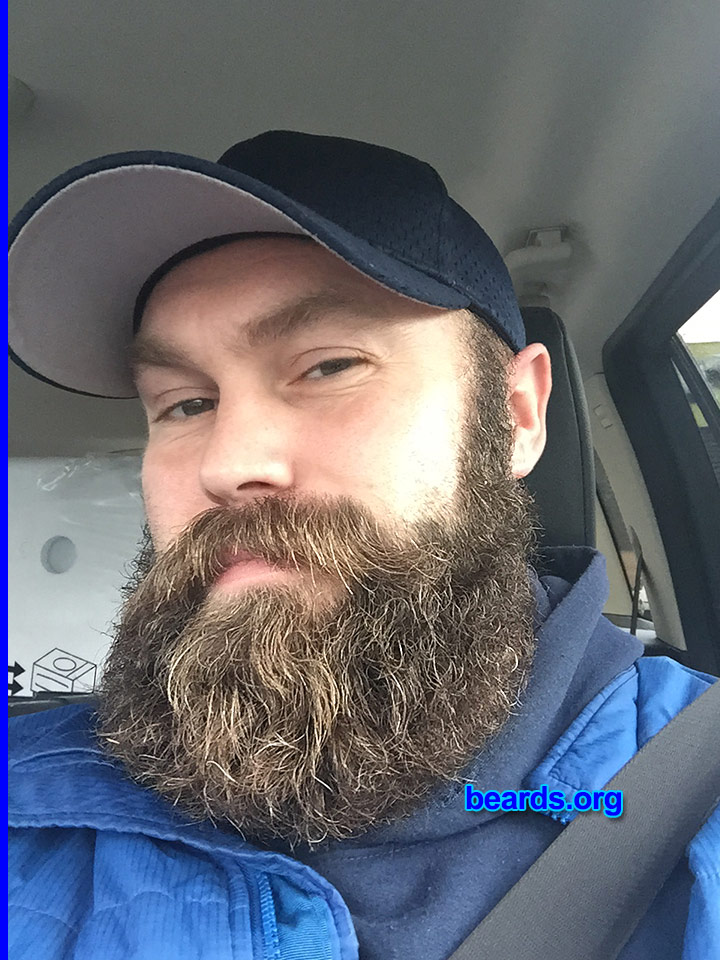 Chris M.
Bearded since: 2002. I am a dedicated, permanent beard grower.

Comments:
Why did I grow my beard? Love having a beard! You can always experiment!

How do I feel about my beard? Gives me an indescribable authority! 
Keywords: full_beard