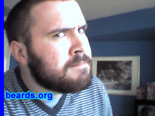 Craig
Bearded since: 2006.  I am an experimental beard grower.

Comments:
I grew my beard out of pure curiosity and then indulged in growing it for a charity, hopefully to raise a few pounds for sick children.

It's itchy at times, but I do like the thing, to be honest.
Keywords: full_beard