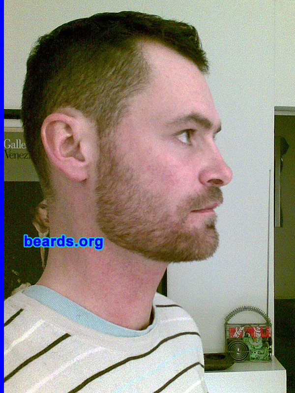 Don
Bearded since: 2007. I am an experimental beard grower.

Comments:
The beard comes and goes and maybe this time it'll stay...

How do I feel about my beard? Not sure about the colour and the thickness, but love the way it feels.
Keywords: full_beard