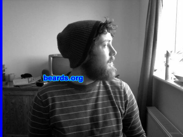 Dan P.
Bearded since: 2008.  I am an experimental beard grower.

Comments:
I grew my beard because it was an Â£80 bet to see if I could grow it for eight months.

How do I feel about my beard?  I absolutely love it.  It even has it's own group on facebook.  Check it out!
Keywords: full_beard
