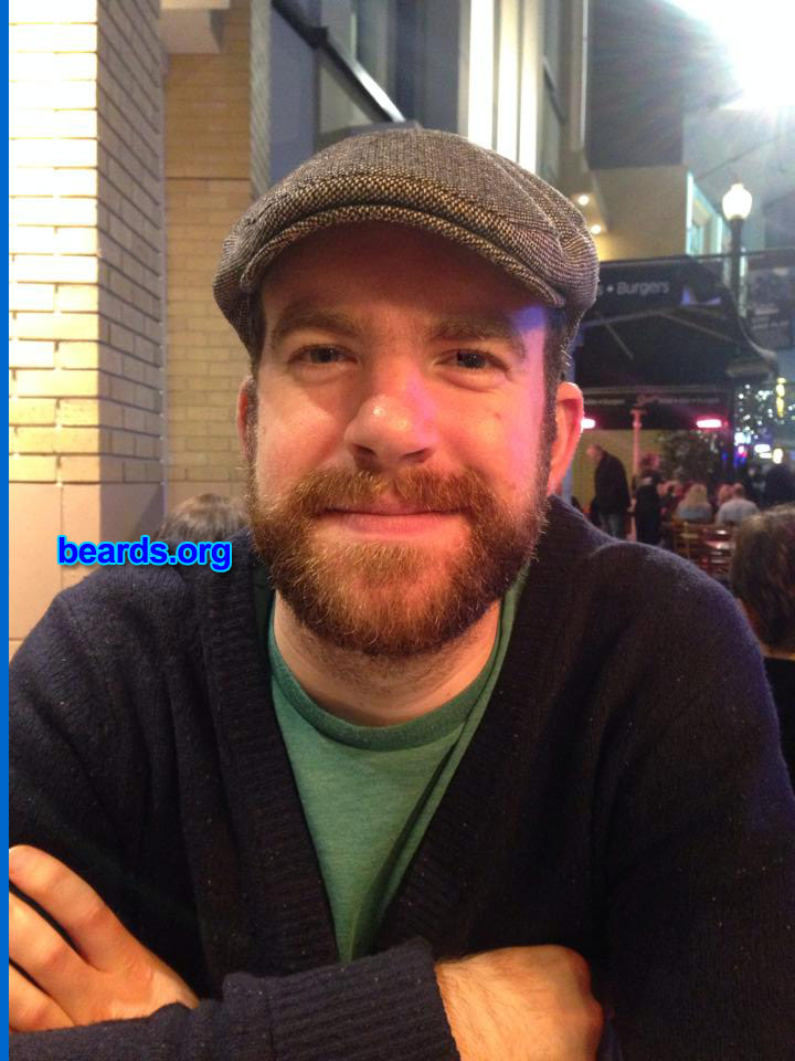 Drew
Bearded since: 2013. I am an experimental beard grower.

Comments:
Why did I grow my beard? Fed up with shaving.

How do I feel about my beard? I love it.
Keywords: full_beard