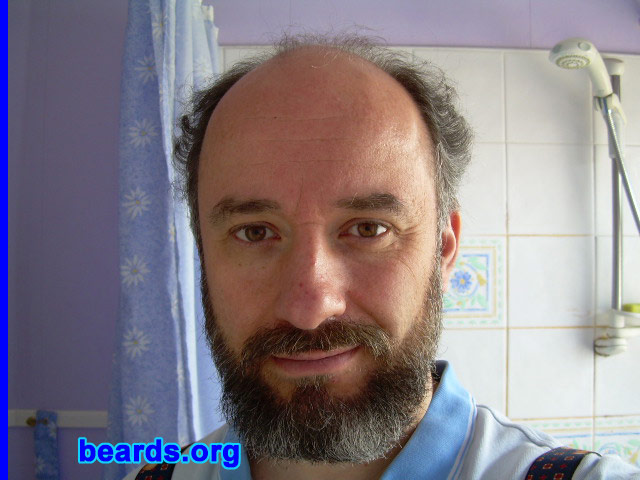 Edward R.
Bearded since: 2009.  I am a dedicated, permanent beard grower.

Comments:
Always wanted to grow a beard, but it was never really viable. Also a symptom of a mid-life crisis and a change in attitude.

How do I feel about my beard? Great! I do spend more time preening in front of the mirror, but once I get it exactly as I want it and get used to it, that should reduce.

Love it. The real me.
Keywords: full_beard
