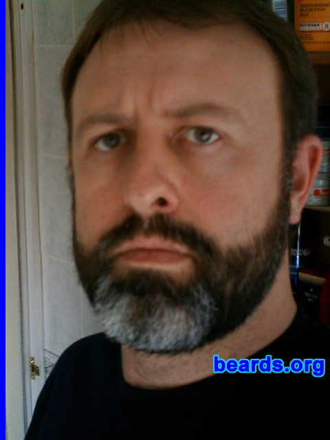 Chad
Bearded since: 2006.  I am an occasional or seasonal beard grower.

Comments:
I grew my beard because I was trying to get the down and out image.

I've grown attached to it even though there has been great opposition from friends.
Keywords: full_beard
