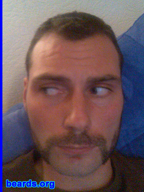 Jon
Bearded since: ...on and off.  I am an experimental beard grower.

Comments:
I grew my beard because of boredom.

It's definitely a talking point.
Keywords: mutton_chops