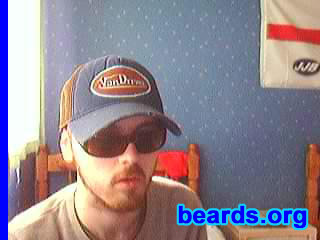 Matt
Bearded since: 2006.  I am an occasional or seasonal beard grower.

Comments:
I grew my beard because I couldn't be bothered to shave and also 'cause I quite like the look.

Sometimes I like it, sometimes I don't...we have a weird relationship ;)
