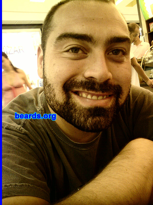 Felipe
Bearded since: 2003.  I am a dedicated, permanent beard grower.

Comments:
I grew my beard because women like it.

How do I feel about my beard?  GOOD.
Keywords: full_beard