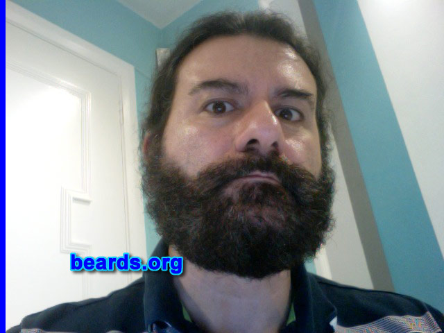 Fab E.
Bearded since: 2013. I am an occasional or seasonal beard grower.

Comments:
Why did I grow my beard?  For the The Beards coming to the UK in February 2014.
Keywords: full_beard