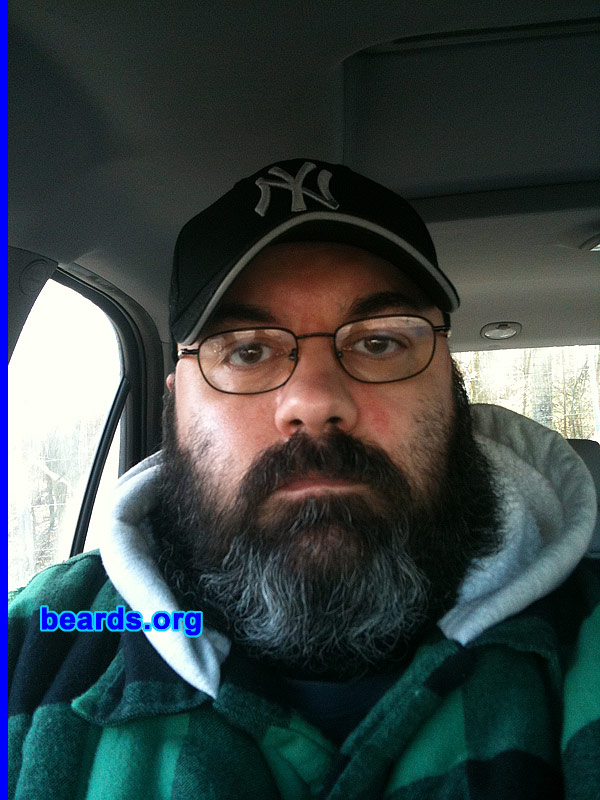 Ged K.
Bearded since: 2009. I am a dedicated, permanent beard grower.

Comments:
I've always wanted a beard from my childhood in the '70s and now I've got one.

How do I feel about my beard? I'm going for a year beard, I love it so much.
Keywords: full_beard