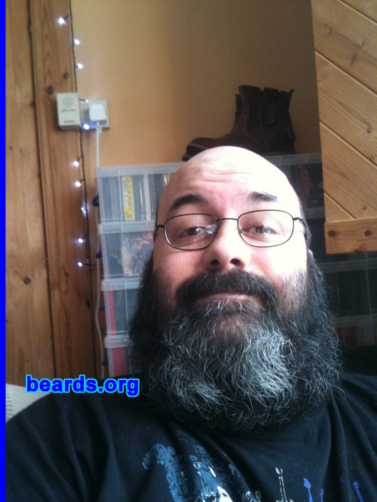Ged K.
Bearded since: 2009. I am a dedicated, permanent beard grower.

Comments:
I grew my beard because beards rule and I've always admired men with beards.

How do I feel about my beard?  Love it and I'm never shaving again.
Keywords: full_beard