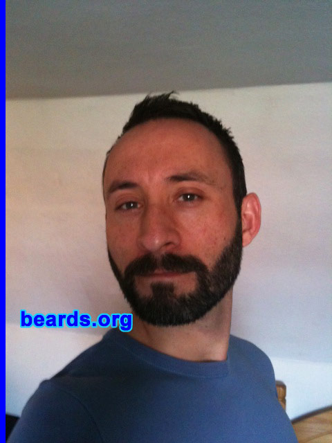 Greg
Bearded since: 2011. I am a dedicated, permanent beard grower.

Comments:
I knew I could grow a full beard and only recently felt I had the confidence to do it. I thought it was worth giving it a try...

How do I feel about my beard? I love my beard! As soon as it appeared I sort of felt whole, more manly, confident, and self assured.
Keywords: full_beard