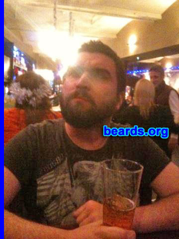 Gareth M.
Bearded since: 2007. I am a dedicated, permanent beard grower.

Comments:
Why did I grow my beard? It's something I've always wanted to do. I think a beard projects intelligence, masculinity, strength, and confidence in one's own being.

How do I feel about my beard? Personally, I love it. At first the comments weren't overwhelmingly positive, but the more you speak to people the more you realize that people really respect a beard. In fact, many have came out and said that they want one too.

Also, discerning ladies love it!
Keywords: full_beard