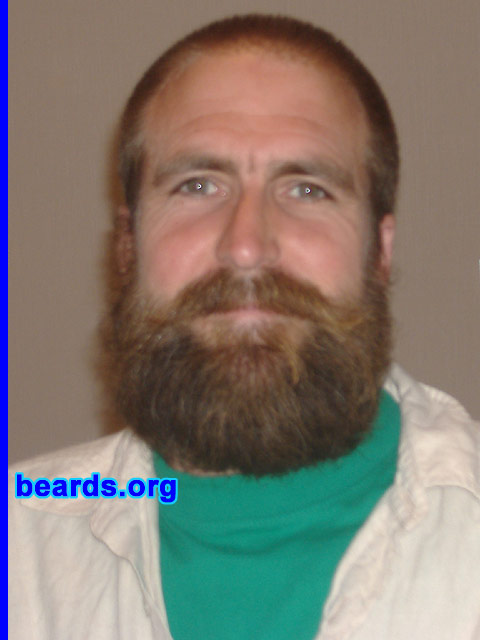 Ian Pease
Bearded since: 1991.  I am a dedicated, permanent beard grower.

Comments:
I grew my beard because I don't like shaving and i like the look of it.

I'm pleased with it.
Keywords: full_beard
