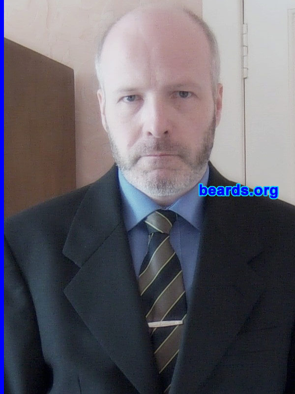 Ian Strange
Bearded since: 1986.  I am a dedicated, permanent beard grower.

Comments:
I grew my beard to look more mature and sophisticated.

How do I feel about my beard? I like that it makes me look more masculine.
Keywords: stubble full_beard