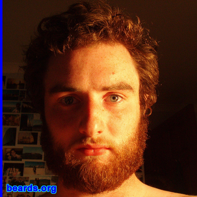 James
Bearded since: 2002.  I am a dedicated, permanent beard grower.

Comments:
I have constantly had some kind of beard for the last five years: ranging from a striking goatee to just a plain full beard. I like to play around with beard styles!

How do I feel about my beard? Beards are a natural feature of a man's face. I feel more in tune with myself when I have a beard.
Keywords: full_beard