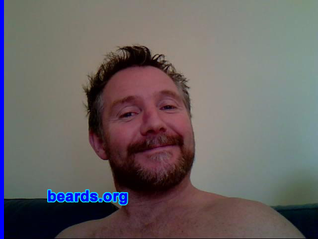 John
Bearded since: 2008.  I am an experimental beard grower.

Comments:
I grew my beard for fun and to shock others.  It's so not me.  First beard.

How do I feel about my beard? I laugh every time I see my reflection.
Keywords: full_beard