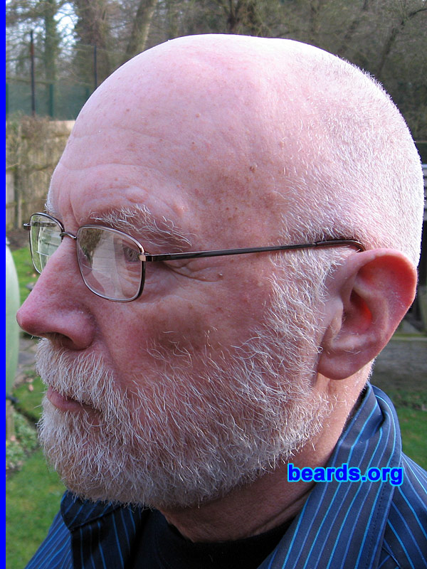 John
Bearded since: 1958.  I am a dedicated, permanent beard grower.

Comments:
I grew my beard because I never liked shaving!

How do I feel about my beard?  Great.  It's always been part of me.
Keywords: full_beard