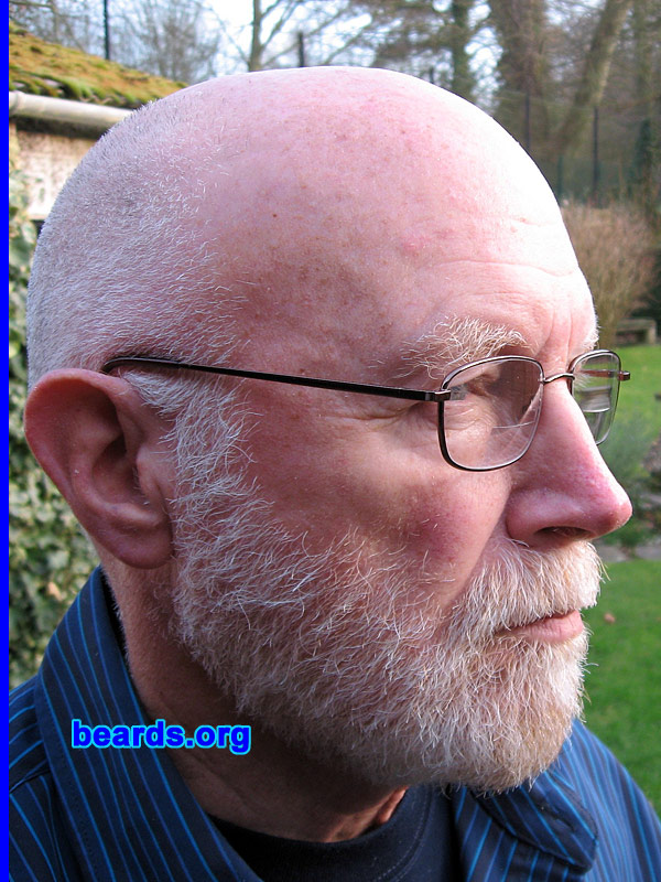 John
Bearded since: 1958.  I am a dedicated, permanent beard grower.

Comments:
I grew my beard because I never liked shaving!

How do I feel about my beard?  Great.  It's always been part of me.
Keywords: full_beard
