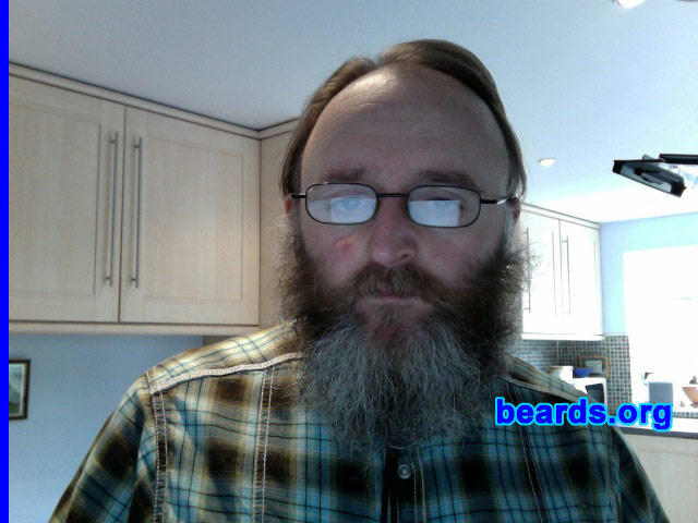 John W.
Bearded since: 2005.  I am a dedicated, permanent beard grower.

Comments:
I grew my beard because I could.

How do I feel about my beard?  Great.
Keywords: full_beard