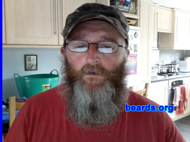 John W.
Bearded since: 2007.  I am a dedicated, permanent beard grower.

Comments:
I grew my beard 'cause it is fantastic fun.

How do I feel about my beard?   Love it, the bigger and bushier the better.
Keywords: full_beard