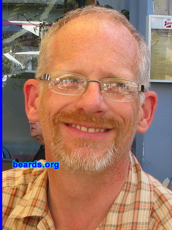Julian D.
Bearded since: 1979.  I am a dedicated, permanent beard grower.

Comments:
I grew my beard to look more mature.

How do I feel about my beard?  I like it.  It's part of me and I wouldn't want to be without it.
Keywords: goatee_mustache