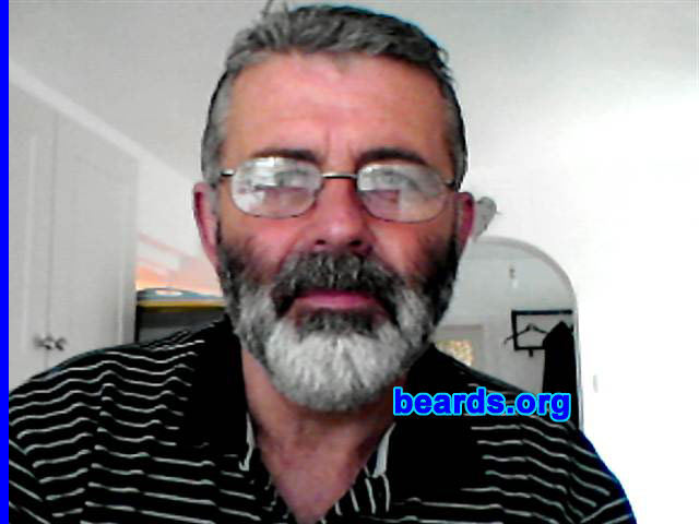 John D.
Bearded since: August 2011. I am an occasional or seasonal beard grower.

Comments:
I grew my beard because I was off work due to a neck injury.

How do I feel about my beard? I feel fine, especially now that it's a touch gray...
Keywords: full_beard
