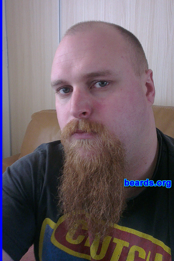 Joe B.
Bearded since: 2005. I am a dedicated, permanent beard grower.

Comments:
Why did I grow my beard? Because I am a real man.

How do I feel about my beard? Needs a lot of work, but it's a good start.
Keywords: goatee_mustache