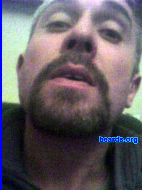 Jerome
Bearded since: December 2011.

Comments:
Why did I grow my beard?  Because it's cool.

How do I feel about my beard? Love it.
Keywords: goatee_mustache