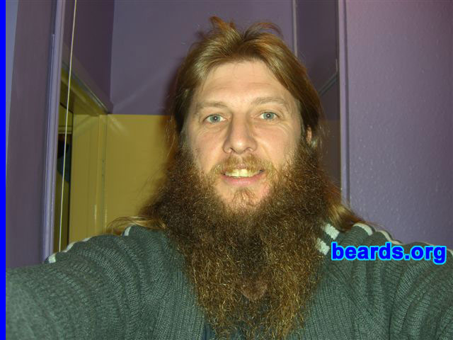 Jaymie James
Bearded since: 2004.  I am a dedicated, permanent beard grower.

Comments:
I grew my beard because I felt a different person without it.

How do I feel about my beard?  Wicked.
Keywords: full_beard