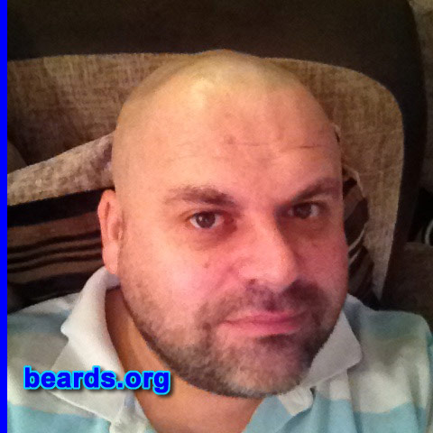 Kristian B. 
Bearded since: December 15, 2013. I am an experimental beard grower.

Comments:
Why did I grow my beard? To see if I could grow one.

How do I feel about my beard? I'm well chuffed.
Keywords: stubble