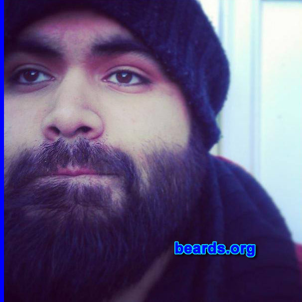 Luigi L.
Bearded since: 2005. I am a dedicated, permanent beard grower.

Comments:
Why did I grow my beard? Because it keeps my face warm.

How do I feel about my beard? I feel like it's a very close friend to me.
Keywords: full_beard