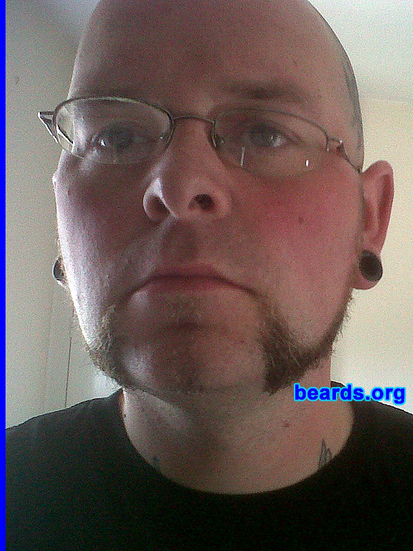 Mark Ramsey
Bearded since: 1994. I am a dedicated, permanent beard grower.

Comments:
This particular incarnation of my beard was born out of curiosity.

How do I feel about my beard? I love the mixed reactions it gets.
Keywords: mutton_chops