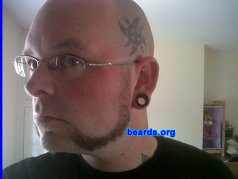 Mark Ramsey
Bearded since: 1994. I am a dedicated, permanent beard grower.

Comments:
This particular incarnation of my beard was born out of curiosity.

How do I feel about my beard? I love the mixed reactions it gets.
Keywords: mutton_chops