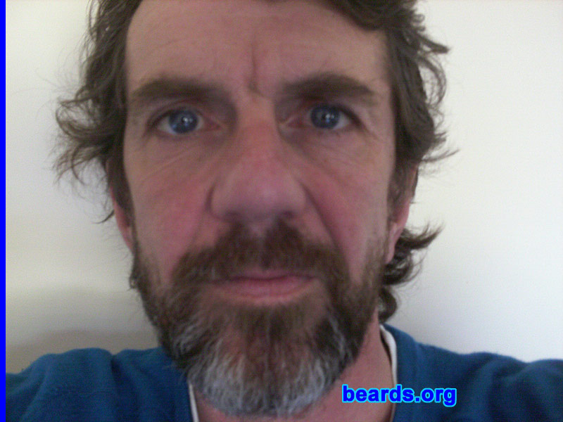 Mark
Bearded since: 2007.  I am an occasional or seasonal beard grower.

Comments:
I grew my beard because I needed a friend.

How do I feel about my beard?  It's growing on me!!!!
Keywords: full_beard