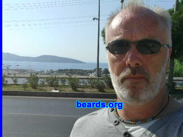 Martyn
Bearded since: around 2006. I am a dedicated, permanent beard grower.

Comments:
I liked the look of your site. Decided to have a go at growing my own beard and I'm really pleased I did.

How do I feel about my beard? Love it. Wish I had grown it years ago. 
Keywords: full_beard