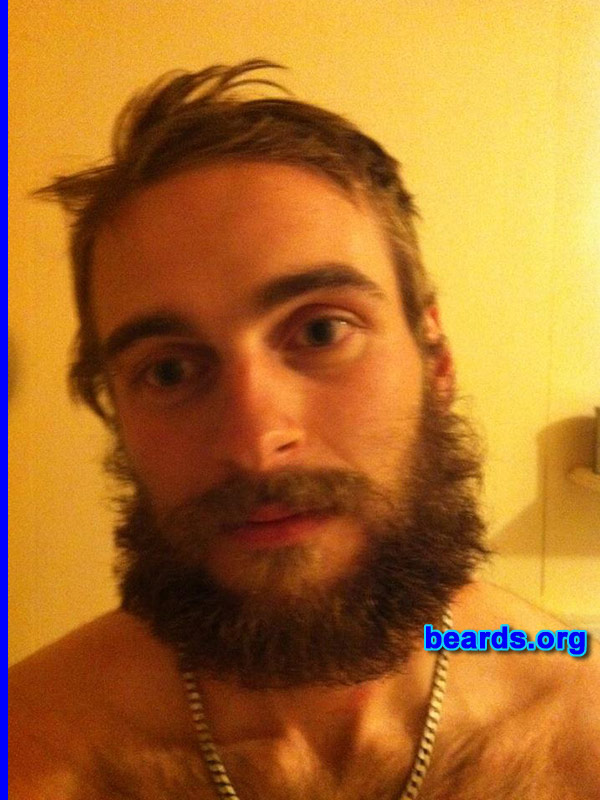 Matt
Bearded since: 2011. I am an occasional or seasonal beard grower.

Comments:
Why did I grow my beard? First I was fifteen and was the only one at school able to.  But when I grew it again a few years later, I was travelling. I wanted to go for the "Tom Hanks in Castaway" look.

How do I feel about my beard? It needs to be bigger.
Keywords: full_beard